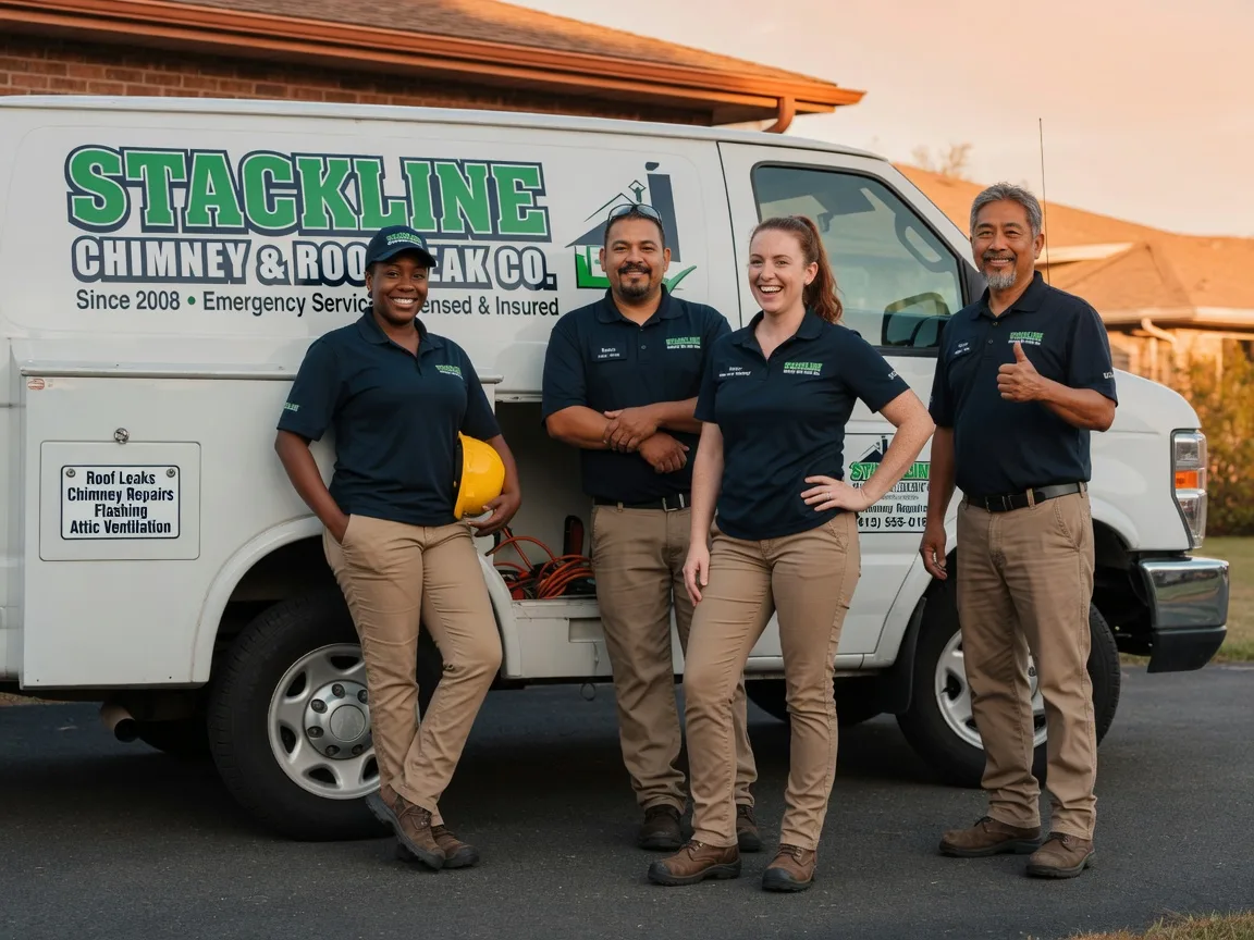 Chimney flashing repair company in Cedar Rapids, NE